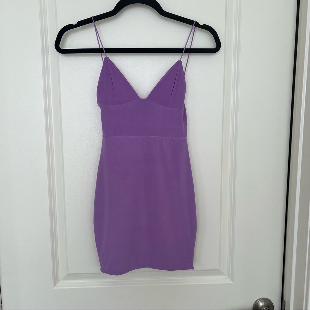Fashionkilla purple bodycon dress